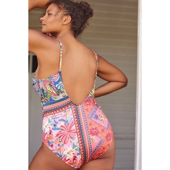 Farm Rio Lita One-Piece Swimsuit 3X NEW - Picture 3 of 15